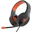 Дротова гарнітура MeeTion Gaming Backlit MT-HP021, USB, 3.5mm, 1.8m, black-orange - мініатюра 1