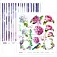 Бумага для скрапбукинга "Floral Poem" 19 двухсторонняя 30.48х30.48см 200г/м² Rosa Talent - миниатюра 1