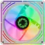 Комплект вентиляторов GameMax 3шт 3*120мм mm White frame ARGB RA300 WH (RA300 WH) - миниатюра 3