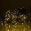 Уличная гирлянда Бахрома GarlandoPro 25 м 405 LED черная проволока Желтая 25MBY - миниатюра 1