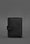Шкіряна обкладинка для паспорта 3.0 чорна - мініатюра 5