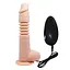 Реалистичный вибратор Baile Thunder Up Suction Base 22 см телесный - миниатюра 2