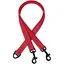 Повідець-спарка для собак рефлекторний Barksi Active (ширина 16 мм, довжина 60 см) червоний - мініатюра 1