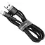 Кабель Baseus USB 2.0 AM to Lightning 3.0m 2.0A grey-black (CALKLF-RG1) - мініатюра 1