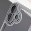 Чехол Epik TPU Transparent + Colour 1.5 мм для Apple iPhone 16, 6.1 Серый - миниатюра 5