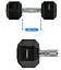 Гантель шестигранная Thunder 10 кг (HEXAGONAL-DUMBBELLS-10KG) - миниатюра 6