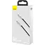 Кабель Baseus Cafule Metal Type-C to Type-C 100W (2m) black (CATJK-D01) - мініатюра 4