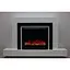 Камін електричний Fireplace Craftsman Tokado White Bluetooth (10080122) - мініатюра 1