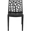 Стул садовый пластиковый Bica Matrix графит - миниатюра 1