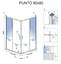 Душевая кабина Rea Punto 80x80 REA-K0863, Хром, Универсальная, прозрачная - миниатюра 7