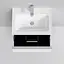 Тумба з умивальником AM.PM X-Joy S підвісна 65 см 2 ящики білий MTA-FHX0652WG-WCC0652WG Білий - мініатюра 4