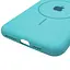 Чохол Epik Silicone Case Full Protective AA with MagSafe для Apple iPhone 11 Pro Max 6.5 Бірюзовий/Marine Green - мініатюра 5
