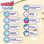 Упаковка подгузников для детей Goo.N Premium Soft 4 L (9-14 кг) 104 шт. (52 шт. х 2 шт.) - миниатюра 7