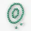 Набір намисто-сережки-браслет 12 Зелений (2000989644705A) - мініатюра 1