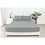 Простирадло на гумці Soho Light Gray 160 х 200 см (03-BT-1230-Light Gray) - мініатюра 2
