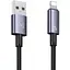 Кабель Usams US-SJ667 USB-A to Lightning 2.4A 1.2m Tarnish (SJ663USB01) [138993] - мініатюра 1