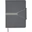 Щоденник недатований Buromax Navigator A5 штучна шкіра 336 сторінок сірий (BM.20230-09) - мініатюра 1