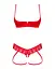 Комплект Obsessive Ingridia 2-pcs crotchless Set XL/2XL - мініатюра 3