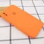 Чехол Epik Silicone Case Square Full Camera Protective AA для Apple iPhone X/XS 5.8 Оранжевый/Papaya - миниатюра 2