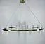 Современная подвесная люстра с миниатюрными плафонами Line.F Диаметр 55 см - миниатюра 9