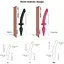 Анальна пробка з дилдо 2 в 1 Strap-On-Me Switch Plug-In Dildo Black XXL діаметр 5.2/3.9 см - мініатюра 3