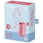 Вакуумний стимулятор із вібрацією Satisfyer Cotton Candy Розовий - мініатюра 7