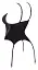 Корсет Cottelli Collection Lingerie Basque XL красный - миниатюра 6