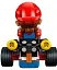 Конструктор LEGO Супер Mario Kart: Марио в стандартной карте 1972 детали (72037) - миниатюра 3