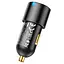 Автомобільний зарядний пристрій Hoco NZ6 PD45W 3-port ( 2C1A ) car charger Чорний - мініатюра 2