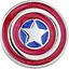 Значок GeekLand Щит Captain America Капітана Америки 10.84 - мініатюра 1