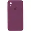 Чохол Epik Silicone Case Square Full Camera Protective AA для Apple iPhone XR 6.1 Бордовий/Maroon - мініатюра 1