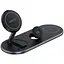 Бездротовий мультизарядний пристрій ACEFAST E19 Qi2 desktop 3-in-1 wireless charging holder чорний - мініатюра 1