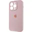 Чохол Epik Silicone Case Full Camera Protective (AA) для Apple iPhone 15 Pro (6.1) Рожевий/Chalk Pink - мініатюра 3