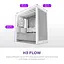 Корпус NZXT H3 Flow из закаленного стекла без блока питания, белый (CC-H31FW-01) - миниатюра 4