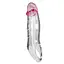 Насадка на пеніс Pretty Love Penis Sleeve Damell, 19.8 см (прозорий) - мініатюра 4