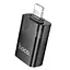 Адаптер перехідник Hoco UA36 Lightning to USB чорний - мініатюра 3