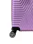 Валіза Маленька (S) Полікарбонат На 4-х подвійних колесах 50л POLO ПК015-S Ліловий - мініатюра 3