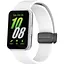 Ремешок DK Silicone Sport Magnetic для Samsung Galaxy Fit3 (R390) (white / black) - миниатюра 2