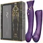 Смарт-вибратор 3 в 1 Zalo Queen Twilight Purple пульсирующая жемчужина и вакуум кристалл Swarovski - миниатюра 10