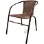 Садовое кресло Jumi Bistro New коричневый - миниатюра 1