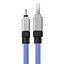 USB кабель Baseus CoolPlay Series Fast Charging Cable USB to iP 2.4A 1 м синий CAKW000403 - миниатюра 1