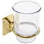 Склянка для зубних щіток Rea 322189 gold REA-77063 золотий - мініатюра 1
