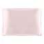 Шовкова наволочка «Чумацький Шлях» для подушки 70х50 см Наволочка від зморшок зі 100% натурального шовку Mulberry 19 моммі Рожевий - мініатюра 1