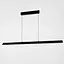 Линейный светильник LED в черном корпусе 120 см | Line F | Ст. H39L-1200 BK - миниатюра 5