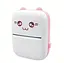 Портативний мінітермопринтер Bluetooth для етикеток і нотаток, безчорнильний кишеньковий принтер Рожевий - мініатюра 11
