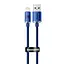 Кабель Baseus Crystal Shine Series Lightning 2.4A (2m) blue (CAJY000103) - мініатюра 1