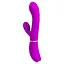 Вібратор-кролик Pretty Love Clitoris Vibrator 20.8 см фіолетовий - мініатюра 2