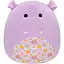 Мягкая игрушка Squishmallows Бегемот Ханна 19 см (SQCR05409) - миниатюра 1