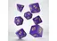 Набор кубиков Classic Runic Purple & yellow Dice Set , 7 шт. (SCLR93) - миниатюра 2