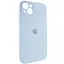 Чохол Epik Silicone Case Full Camera Protective AA для Apple iPhone 13, 6.1 Блакитний/Sweet Blue - мініатюра 2
